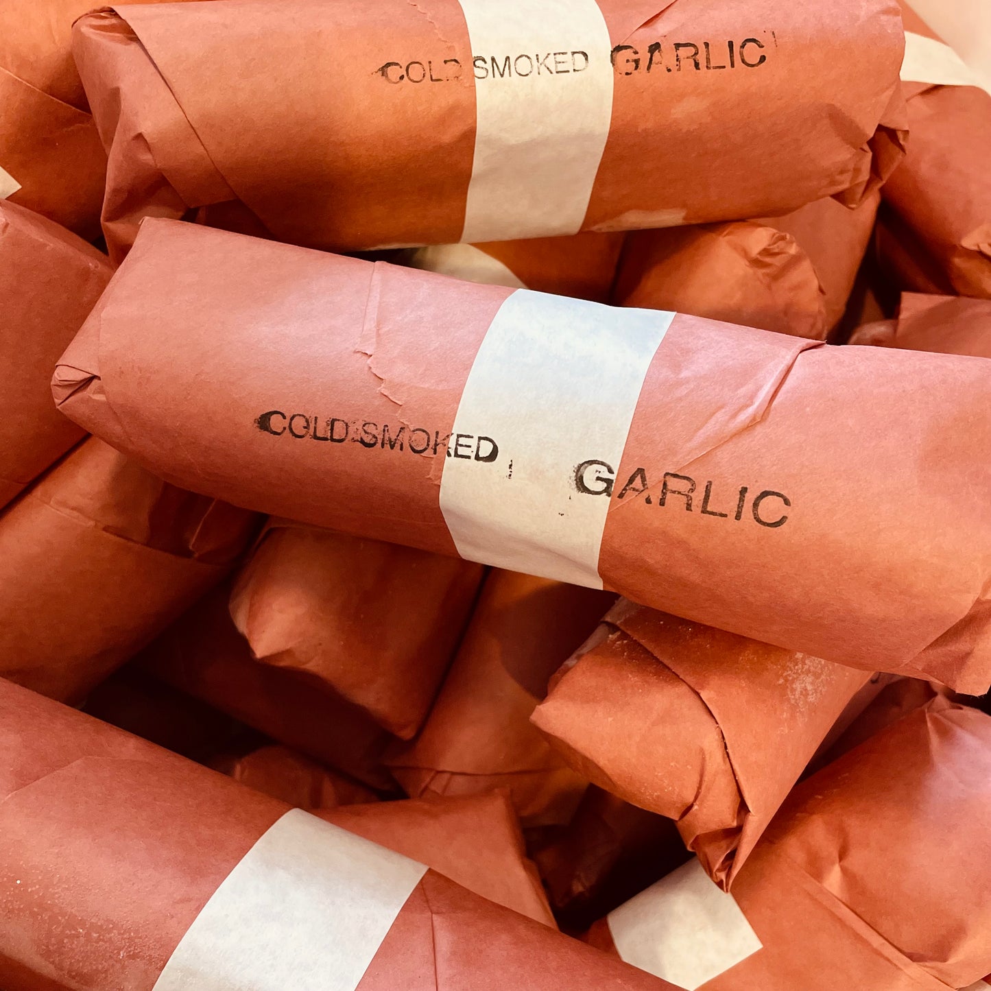 Cold Smoked Garlic Sausage- LOCAL PICKUP/DELIVERY